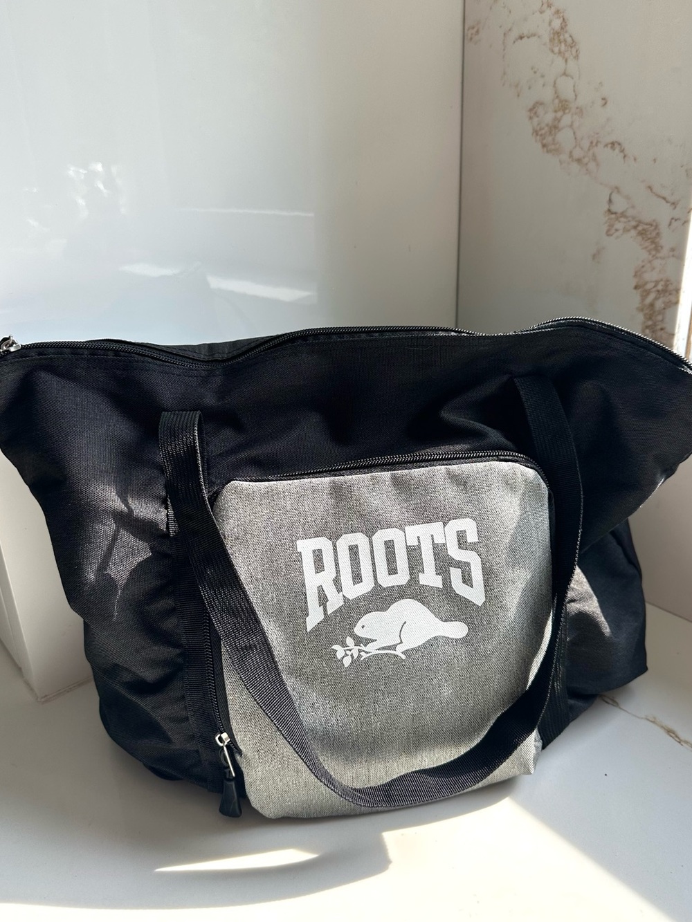 Roots Tote Bag, gym, Travel Bag